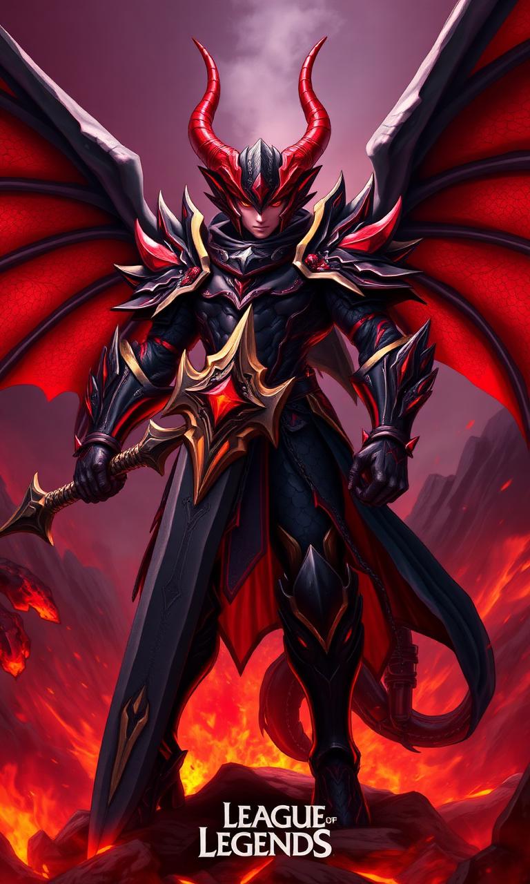 Draven Emberclaw, the Dragonlord