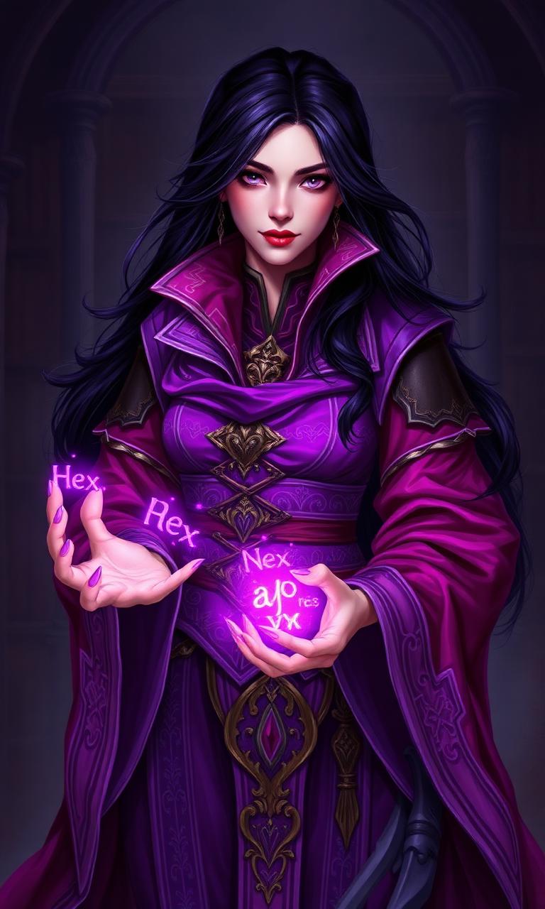 Sable Hexweaver, the Warlock