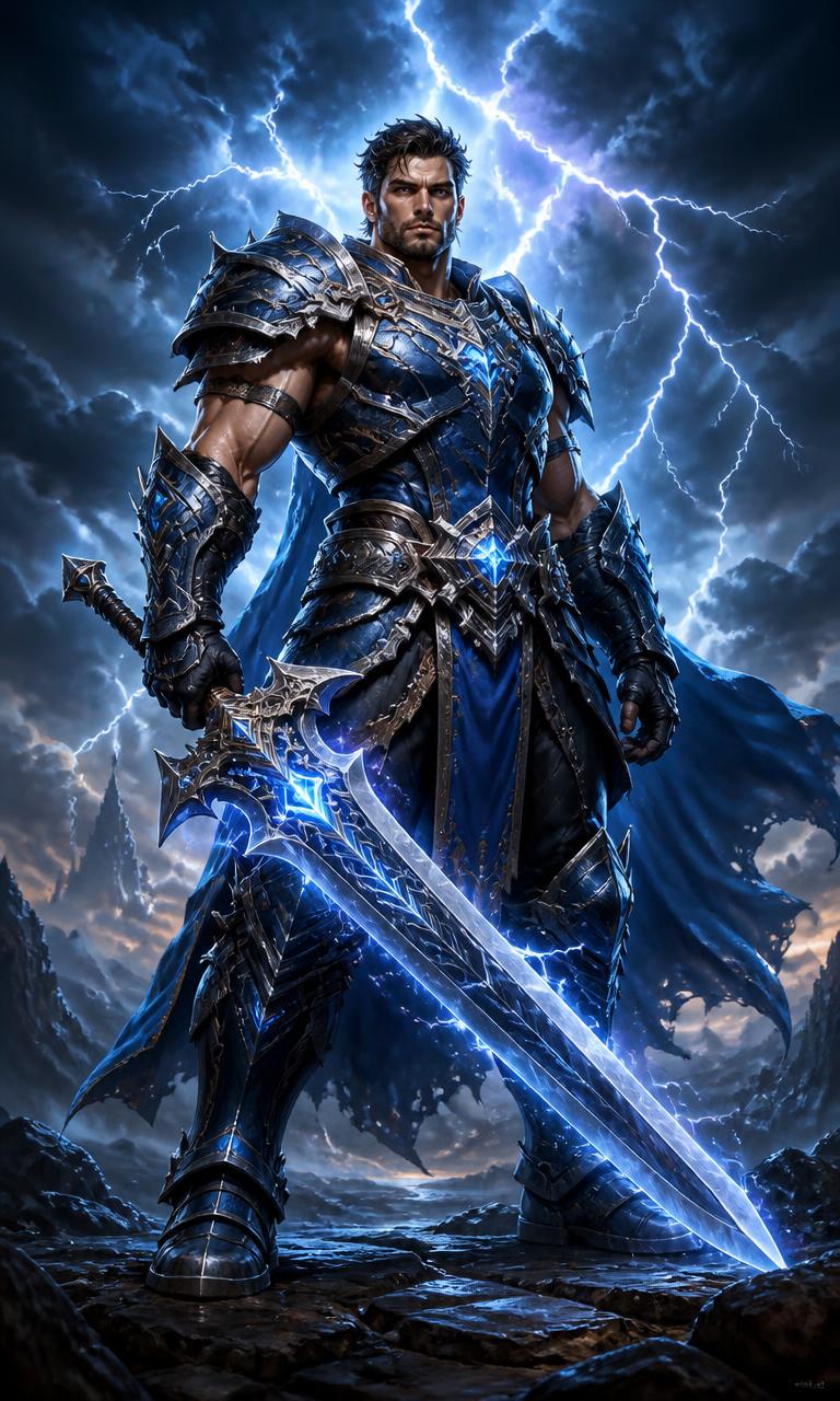 Kaelen Stormforge, the Warblade